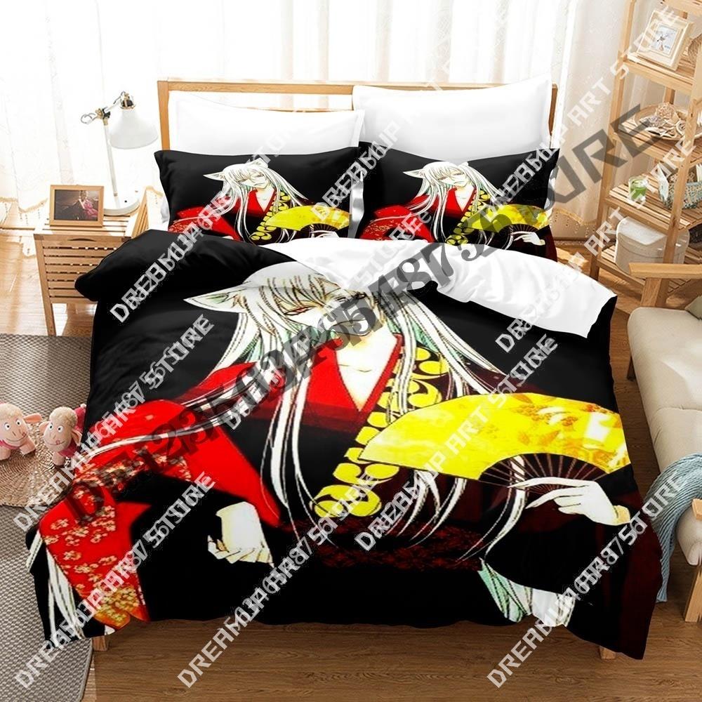 Kamisama Kiss Kamisama Hajimemashita Tomoe Bedding Set Single Twin Full Queen King Size Bed Set Aldult Kid Bedroom Duvetcover
