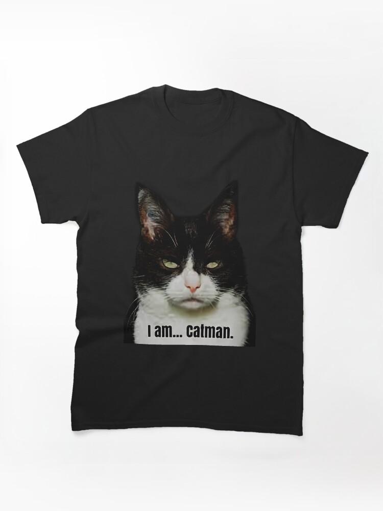 I Am Cat Unleash your inner feline superhero with our Catman collection! Classic Unisex T-Shirt