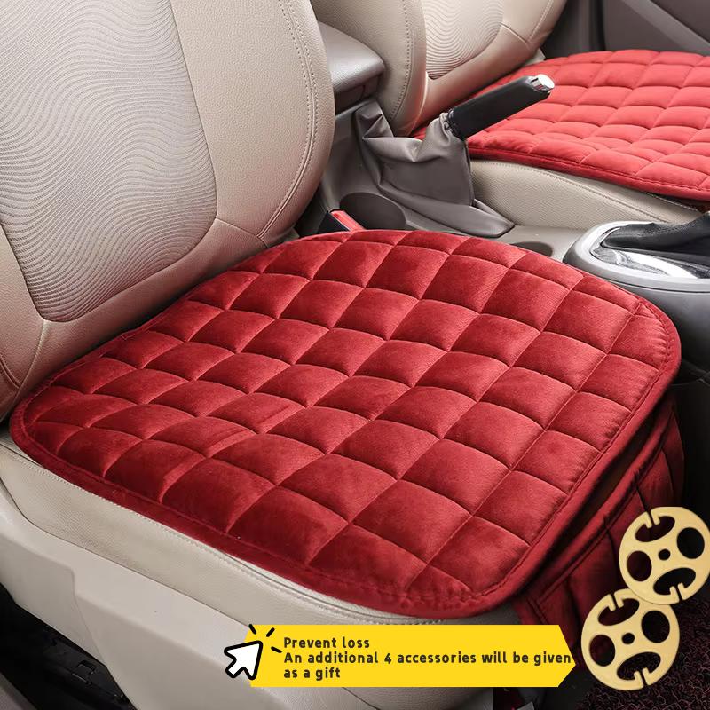 Car Cushion with Comfort Seat Cushion Driver Foam & Non-Slip Rubber Vehicles Office Chair Home Car Pad Seat Cover Accessories