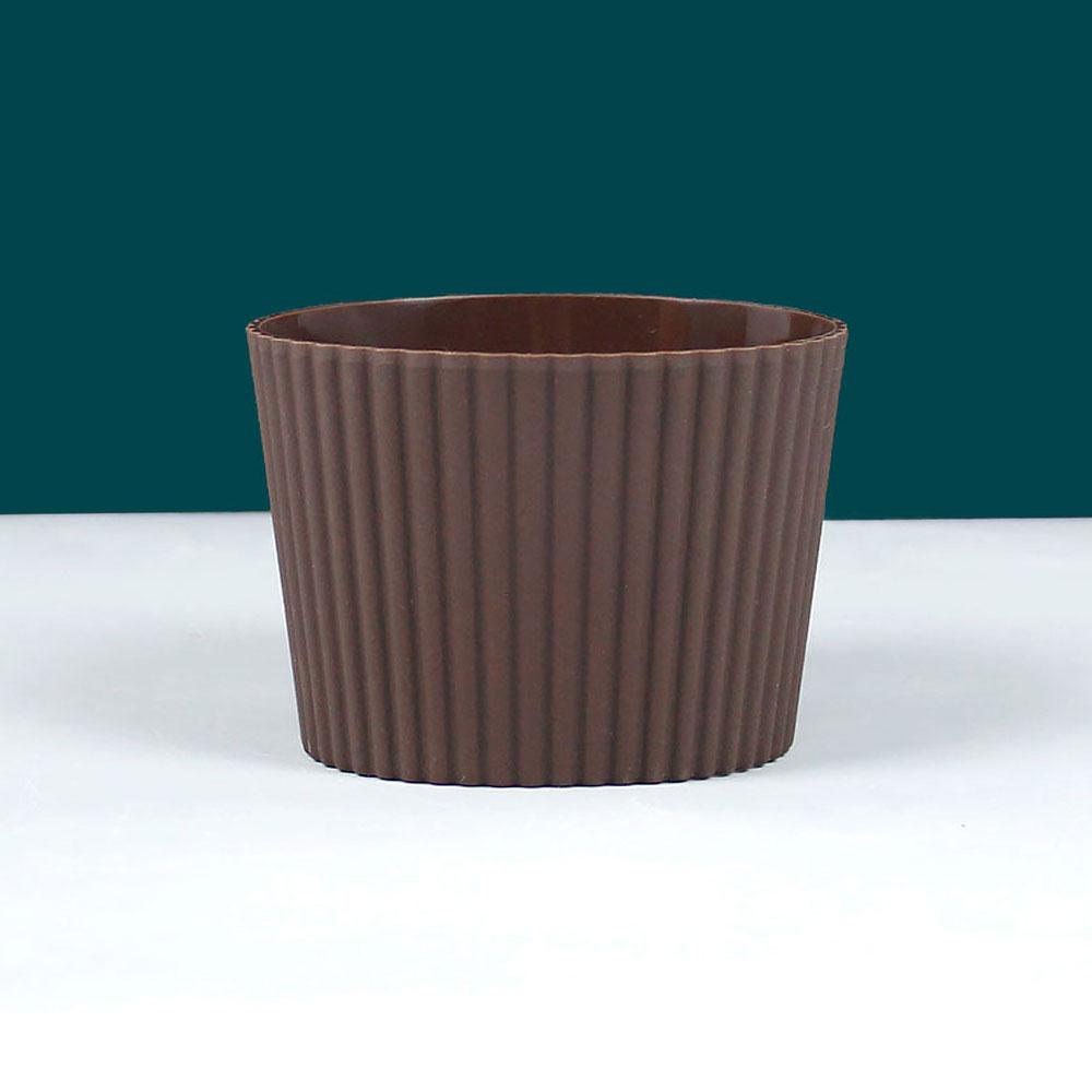 Silicone World Silicone Anti scalding Anti Slip Coffee Cup Cover Universal Tapered Thread Cup Sleeve Mug Ceramic Glass Cup Cover