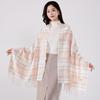 Sichen Cashmere-Feel Plaid Scarf Shawl