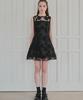 Aliena Flower Embroidery Mini Dress
