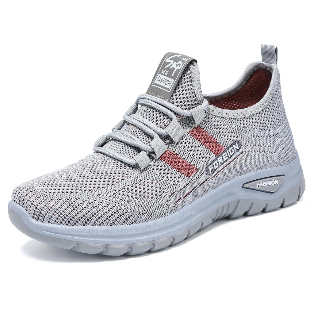 Damen 2026 Sommer Atmungsaktive Mesh Sportschuhe - Lässiger Low-Top Stil