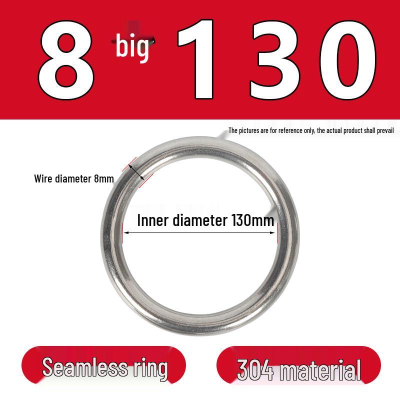 Stainless Steel Seamless O-Ring: Corrosion-Resistant Accessory for Handbags and Pet Gear