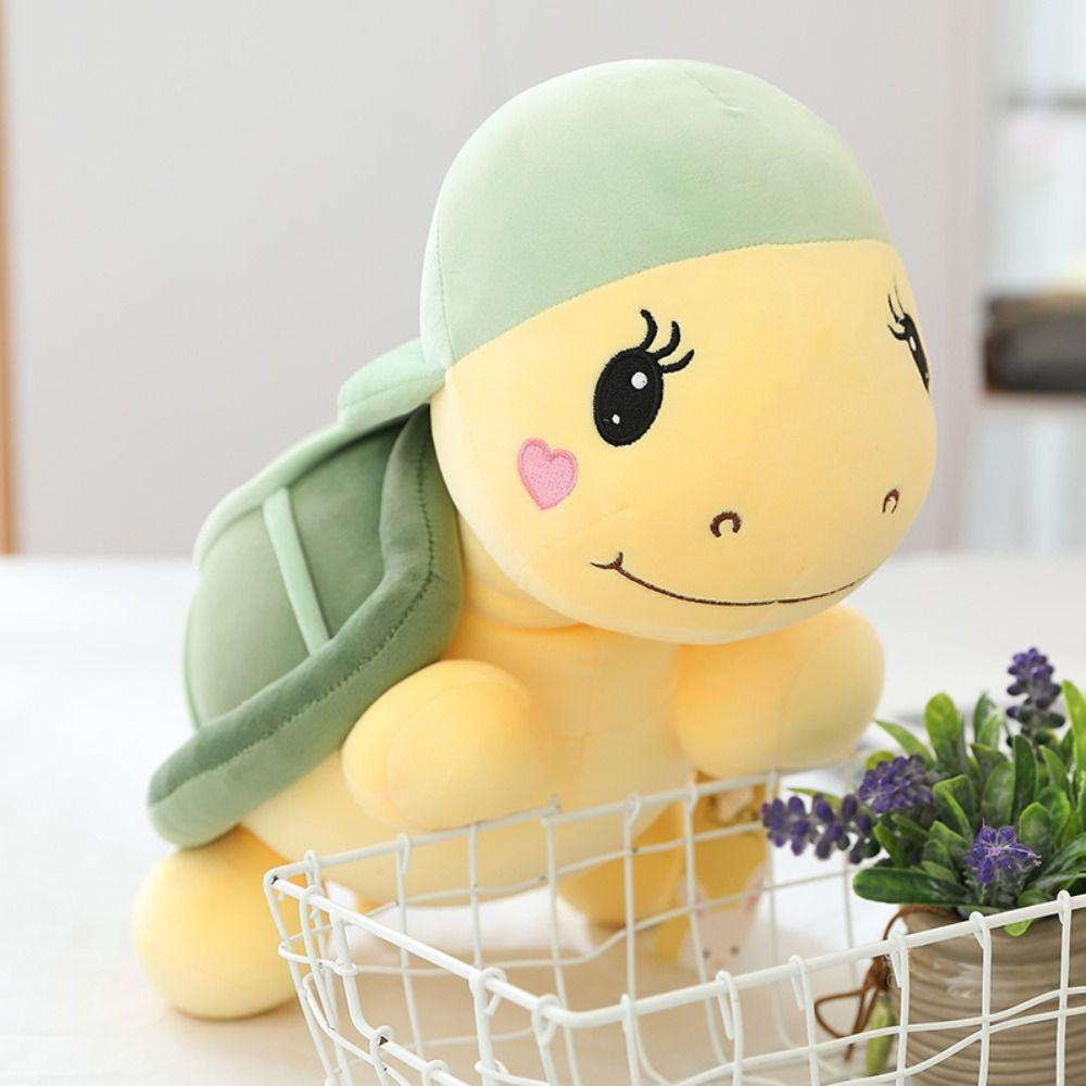 Collection Big Eyes Turtle Plush Toy Fluffy Sea Turtle Doll Turtle Animal Dolls Birthday Gift