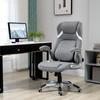 Reclining Office Chair in Breathable Fabric and Steel with Adjustable Height, 68x76x109-117 cm