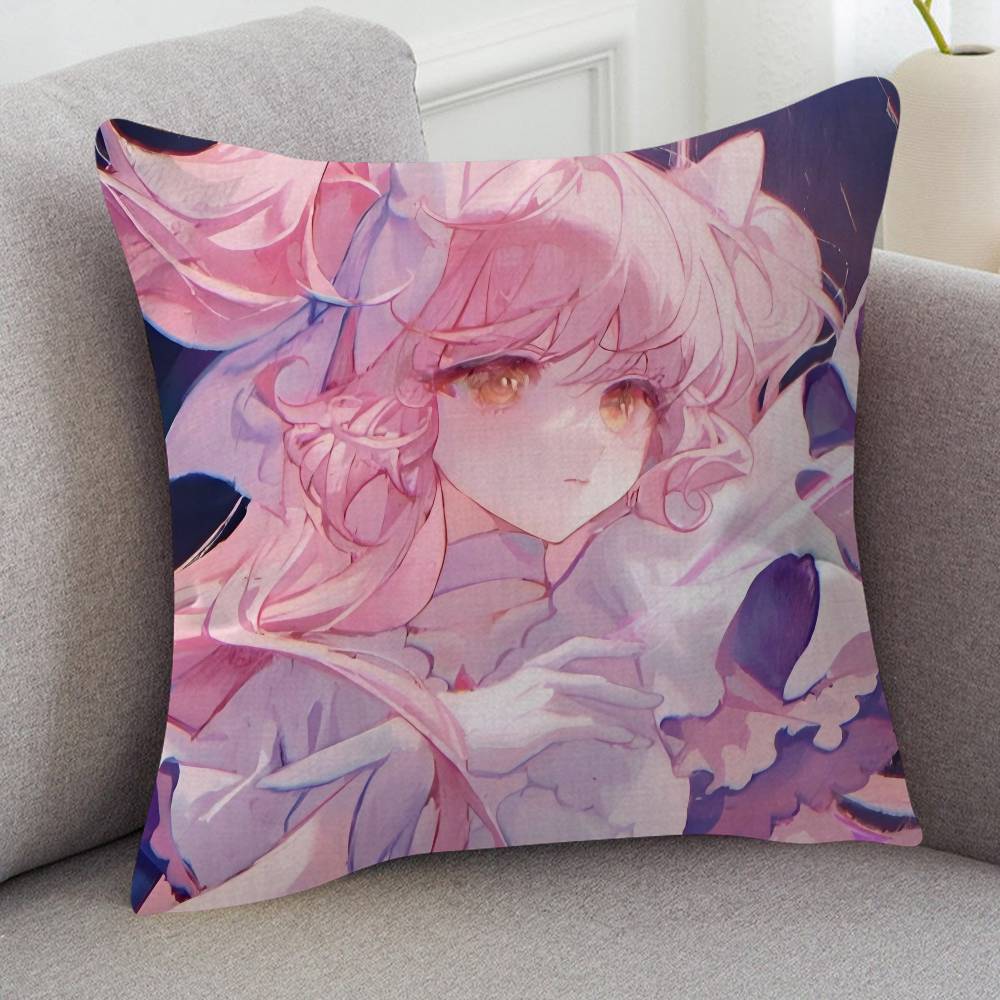 Anime Puella Magi Madoka Magica Pillowcase Toon Gift Cushion Cover Bedroom Home Sofa Chair Seat Decor Pillow Case