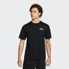 Nike Dri-Fit UV-Sport-T-Shirt mit Buchstaben-Print für Herren, Oberteile, Schwarz, DX0907-010