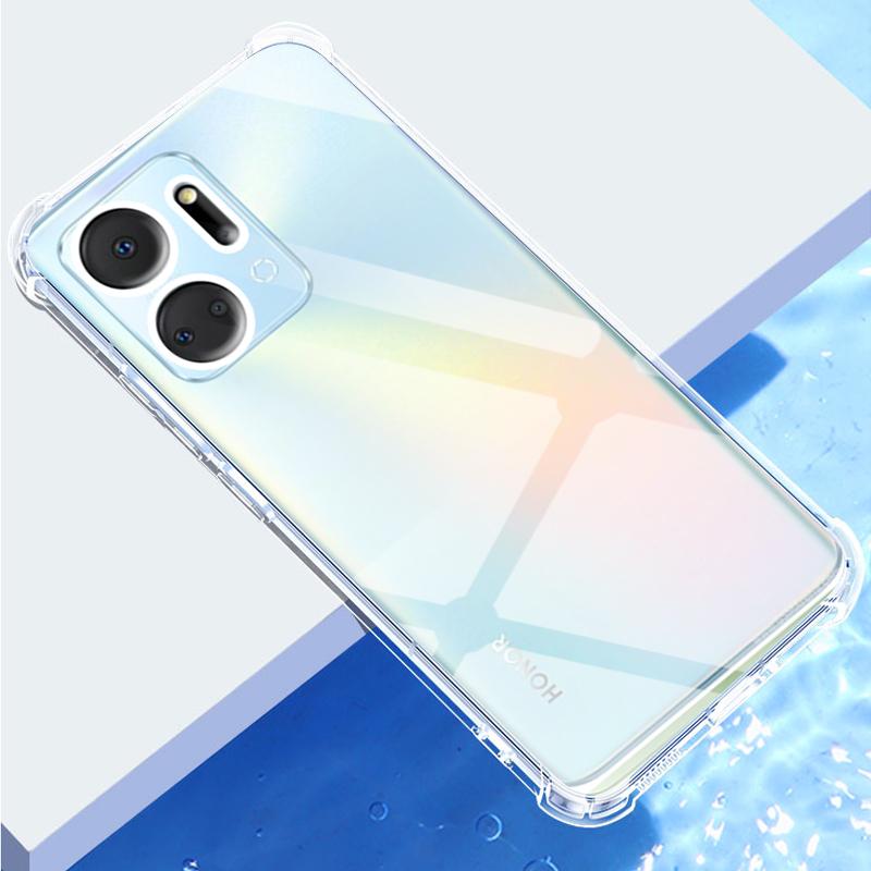 Carcasă transparentă rezistentă la șocuri pentru Honor X7a RKY-LX1, silicon moale, transparent, pentru Honor X 7 A X7 7a, cameră de protecție pentru telefon