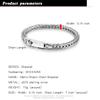 Männer 100 % 925 Sterling Silber Quadrat byzantinisches Armband 4 mm 7 "-9" Chopin-Kette Franco Link Armreif Teen Boy Manschette Schmuck Geschenk