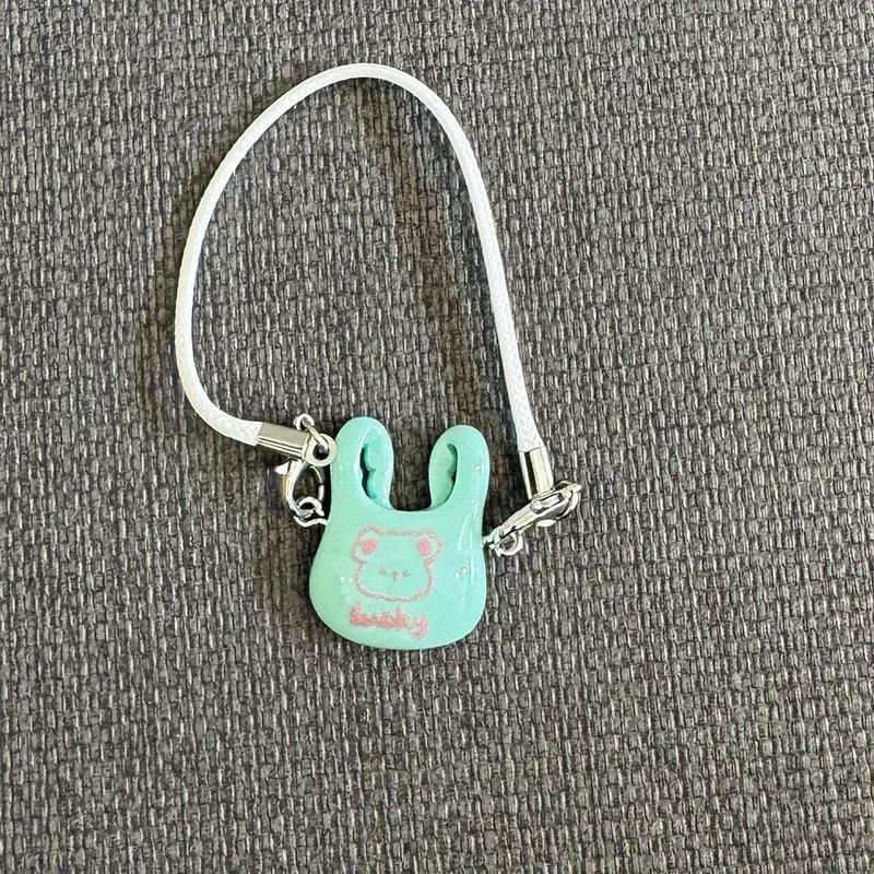 1pc Miniature Crossbody Bag Hanging Rope Doll Mini Model Scene Accessories Doll Pendant Suitable For 15-17cm Doll Decoration