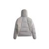 Kith Color-Blocked Wrinkle Nylon Midi Puffer Jacket With Removable Hood Unisex Jacket Gray KHM010402-180