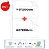  Electrostatic Whiteboard Sticker Reusable Pp Teaching Graffiti Drawing Board Removable Household Erasable Whiteboard