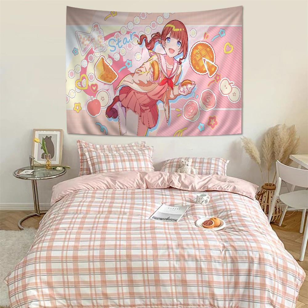 VOCALOID Virtual Singer Miku Printed Large Wall Tapestry Cheap Hippie Wall Hanging Bohemian Wall Tapestries Mandala Home Decor