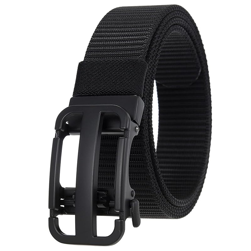 

[JunLTX] nylon belt men s belt stepless adjustment 120cm free size braid Durable For work For mountain climbing For work Self-Defense Forces military