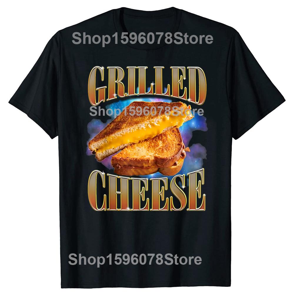 

Funny Vintage Cheese Food Lover Weird Graphic Tshirt Men Women Hip Hop Oversized T Shirt 100 Cotton Comfort Tshirts 4XL