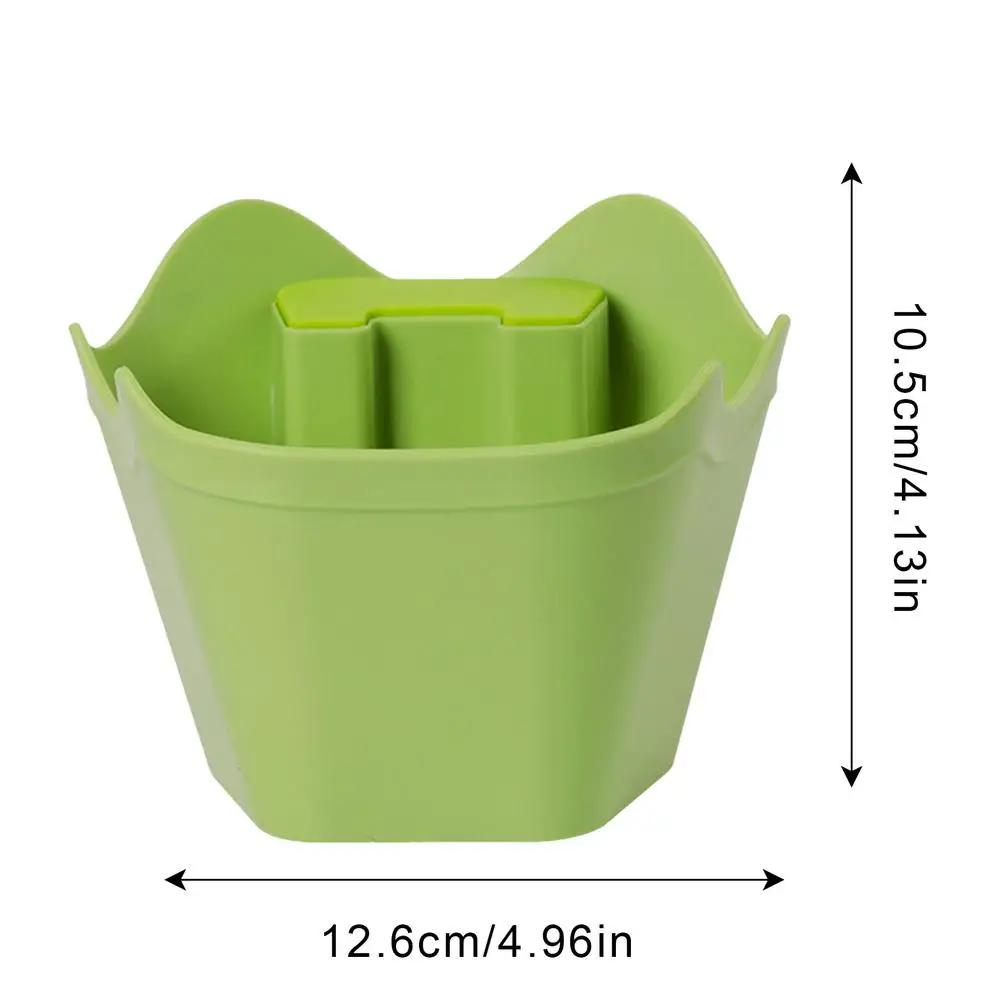 

Coffee Grounds Knock Box Container For Espresso Grounds 12.6cm/4.96 Inches Espresso Dump Bin Multifnctional Coffee Machine зелений