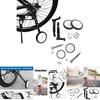 Versatile Adjustable Training Wheel Support For Children's Bikes With Sturdy Build