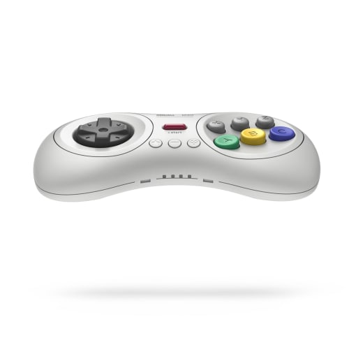 8bitdo M30 Bluetooth Gaming Controller 6 Button Gamepad for Ns Switch Windows Android Macos Steam Respberry Pi  White