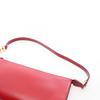 Used Salvatore Ferragamo Gancini Shoulder Bag 21 2306 Leather Red Used Women