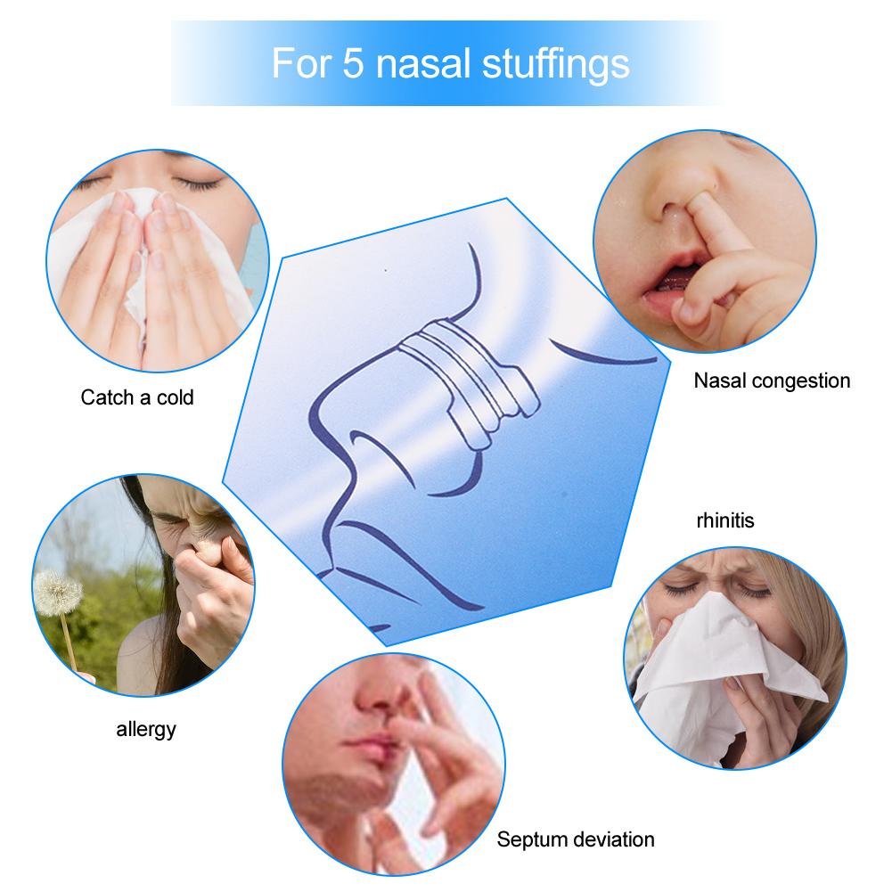 10 Stück Nasenstreifen zur Linderung von Verstopfung, gegen Schnarchen, Schlaf-Nasenpflaster, Nasenaufkleber