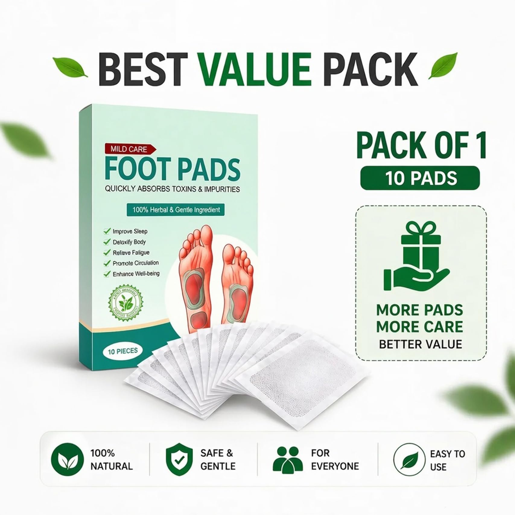 SELARKA ENTERPRISE Mild Care Detox Foot