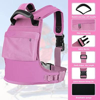 Yousheng Kinder Ski-Trainingsgurt mit Leine Hochbelastbar Kind Geschwindigkeitskontrolle Anfänger Snowboarden Skifahren Hilfstrainer Traktion Sicherheitsgurt