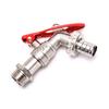 1/2 Inch Zinc Alloy Water Tap Lockable Faucet Garden Hose Faucet With Lock