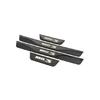 For MG 3 MG3 EV  2024 Door Sill Kick Scuff Plate Guard Pedal Cover Trim Protective Sticker Car Styling Accessories