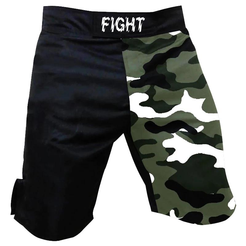 MMA Men Shorts soldier Army Navy Camouflage Muay Thai Pants Kickboxing Fighting fitness Gym training