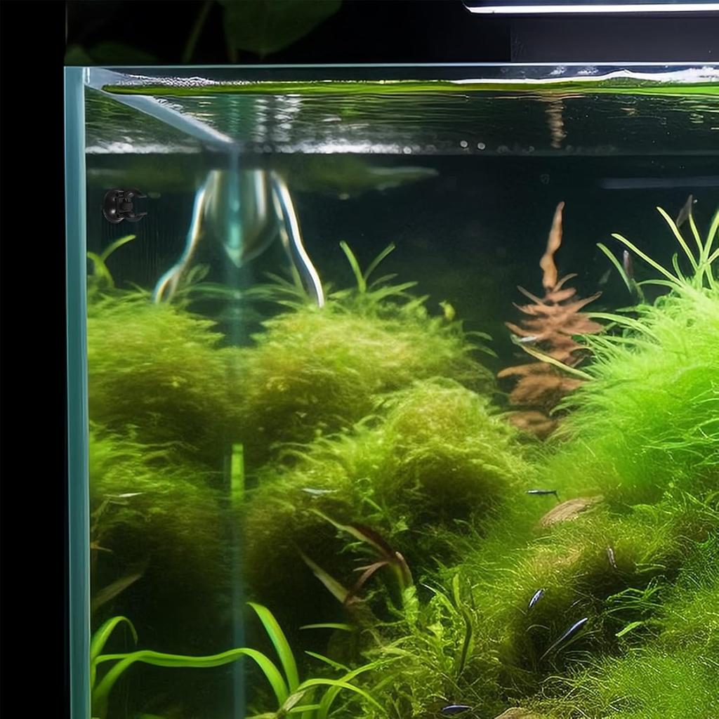 HANABASS 10pcs Aquarium Heating Rod Holders Cup Clips for Fish Tank Light Mounting Aquarium Light Brackets Clip with Suction Cups for Secure