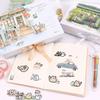 58 Cute Cat & Rabbit Waterproof Korean Stickers for Decor