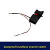 8-Wire Drill Switch Assembly Compatible with Brushless Cordless Power Tools Dustproof Structure and LED Operational