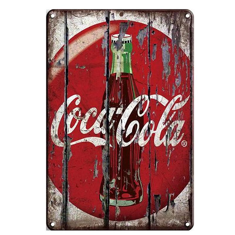 Metal Cola Beer Aluminum Signs Coffee Is Always a Good Idea Posters Plate Wall Decor for Bars Man Cave Cafe Clubs Retro Plaque