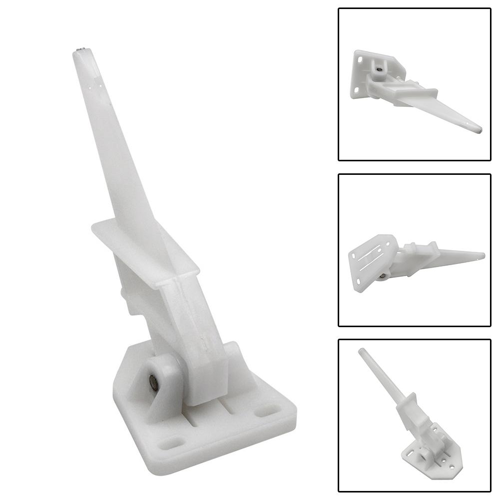 Plastic Pressure Speedometer White 1pc Pick Up Tube