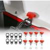 8x Red Hard Roof Screws Quick Removal Bolts Fastener for  07-17 Jeep Wrangler JK