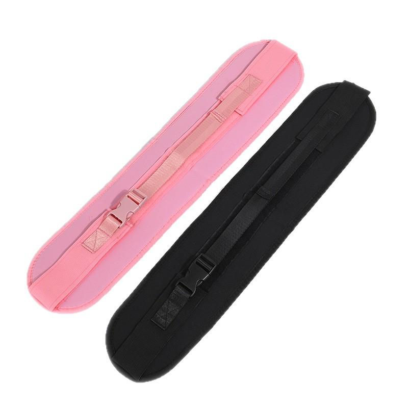 Gewichteter Ledergürtel für Gewichtheben, Hantel- & Langhanteltraining, Gesäßbrücke und Hip Thrust Unterstützung