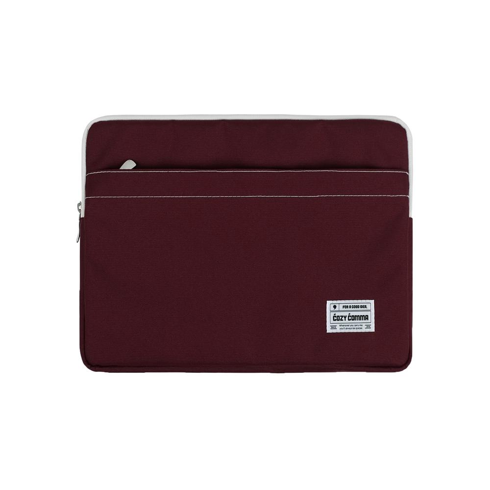 Cozycomma Customizable Ipad Pouch Burgundy (2 Sizes)