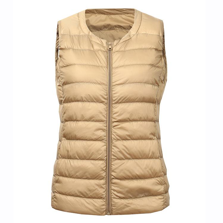 Unisex Winter Duck Down Vest Ultralight Double-sided Wear Sleeveless Warm 7XL Plus Size Waistcoat