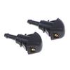 Auto Windshield Wiper Jet Nozzle 2/4/10PCS High & Low Temperature Proof 86636AJ10B for Car Exterior Cleaning