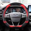 Housse de volant de voiture de Type D, pour Ford Focus st-line Fiesta st-line 2018- Fiesta ST Focus st-escorte EVOS