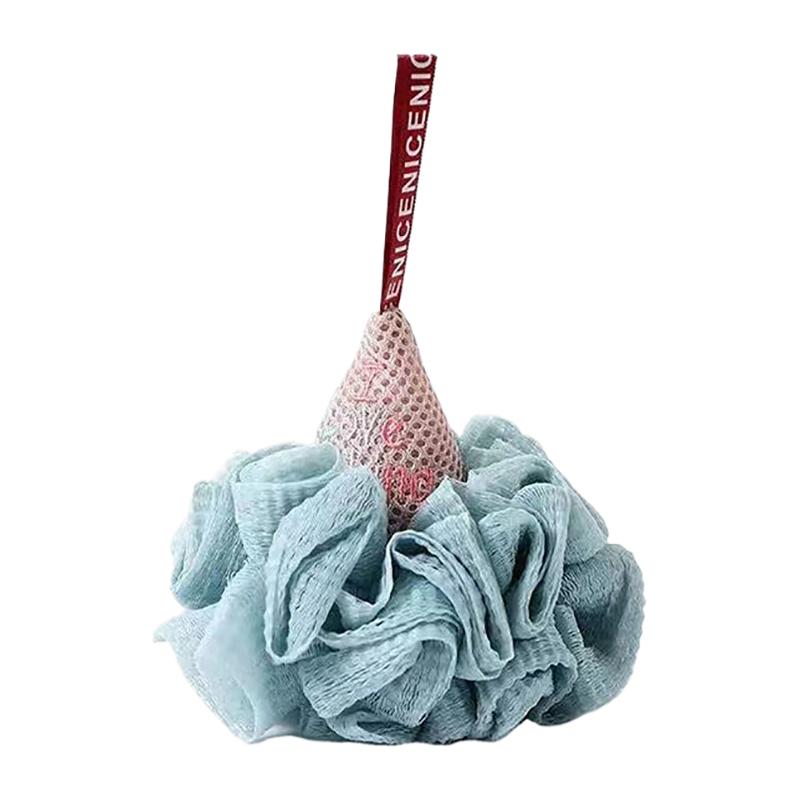 Bath Sponge Ice Cream Shape Exfoliating Loofah Body Scrubber Shower Cleaning Loofahs Bathroom Men Women Bathing Accessories