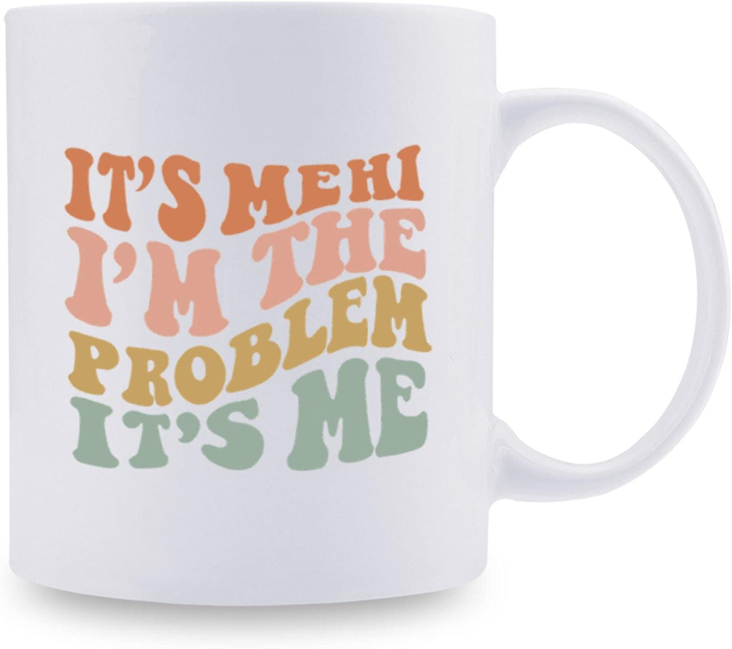 Это я Привет Я проблема Это я Керамическая кофейная кружка Чайная чашка Новая 301-400ml