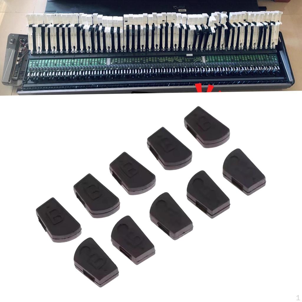 10 kusů gumových kláves pro digitální piano, robustní, lehké, pro údržbu a opravy, pro PX330 PX750