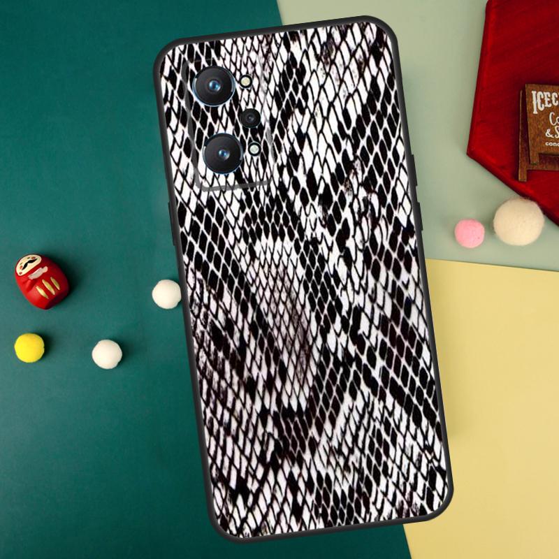 Snake Skin For Realme 12 11 Pro Plus 9 10 GT5 GT3 GT Neo5 C35 C31 C30 C33 C51 C53 C55 C25s C21Y Case
