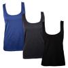 Keanu Womens/Ladies Cotton Blend Vest Top (Pack of 3)