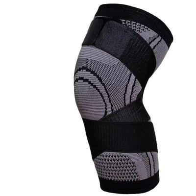 Einteiliges Sport-Kompressions-Kniepolster, unter Druck stehende, elastische Kniepolster unterstützen die Fitnessausrüstung zum Laufen und Basketball-Schutz