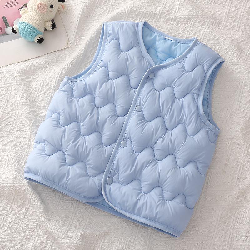 Children's Cotton Vest: Slim Fit, Warm & Thickened for Boys and Girls - Autumn/Winter Wear for Small and Medium Kids.