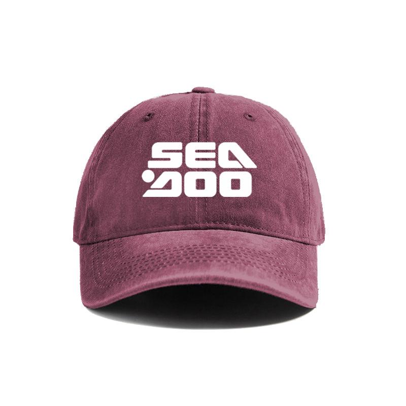 Sea Doo Unisex Cap Distressed Hats Seadoo Baseball Caps Unisex Retro Outdoor Summer Adjustable Hats MZ-139