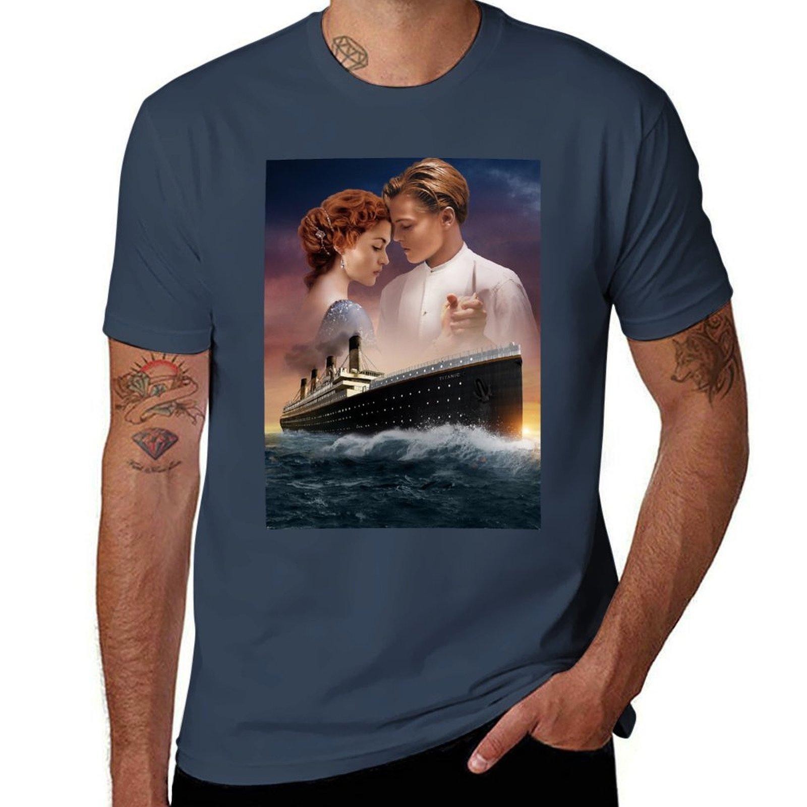 

Titanic TShirt Functional Casual Short Sleeve Tee S